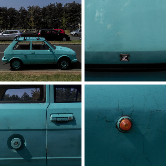 Boxy design, unreliability and “the worst in history” are some of its epithets, but this project revealed another one, not as easily noticeable – its personalization. The car-owner relationship makes spotting a generic specimen next to impossible.
Belgrade, Serbia, August 2019 © Milovan Milenković